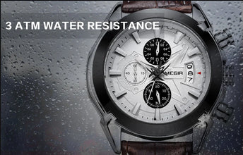 MEGIR  Luxury Mens Sports Watches Waterproof