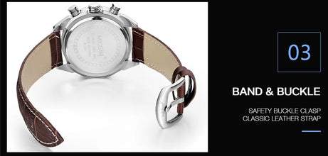 MEGIR  Luxury Mens Sports Watches Waterproof