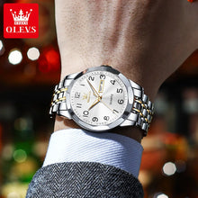 OLEVS Quartz Men's Watch Fashion Simple Men's Business Waterproof