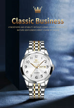 OLEVS Quartz Men's Watch Fashion Simple Men's Business Waterproof