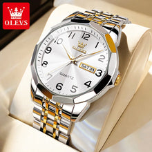 OLEVS Quartz Men's Watch Fashion Simple Men's Business Waterproof
