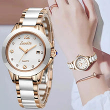 Women Watch Rose Gold Ladies Bracelet Watches Waterproof
