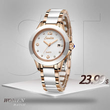 Women Watch Rose Gold Ladies Bracelet Watches Waterproof
