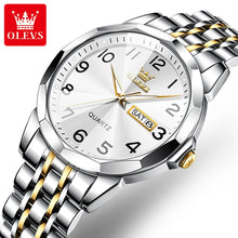OLEVS Quartz Men's Watch Fashion Simple Men's Business Waterproof