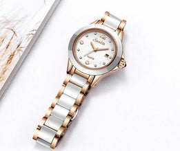 Women Watch Rose Gold Ladies Bracelet Watches Waterproof