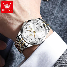 OLEVS Quartz Men's Watch Fashion Simple Men's Business Waterproof
