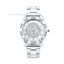Luxury MK Women Watch Golden Stainless Steel Bracelet Diamond Water Resistant Roman Digital Ladies